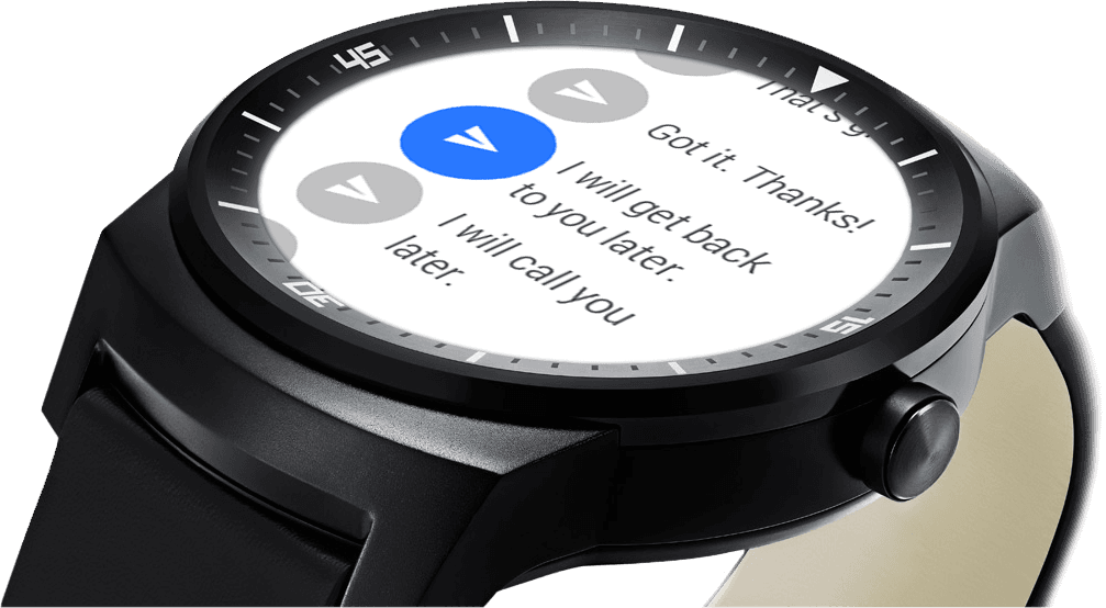 Quick reply on Android Wear