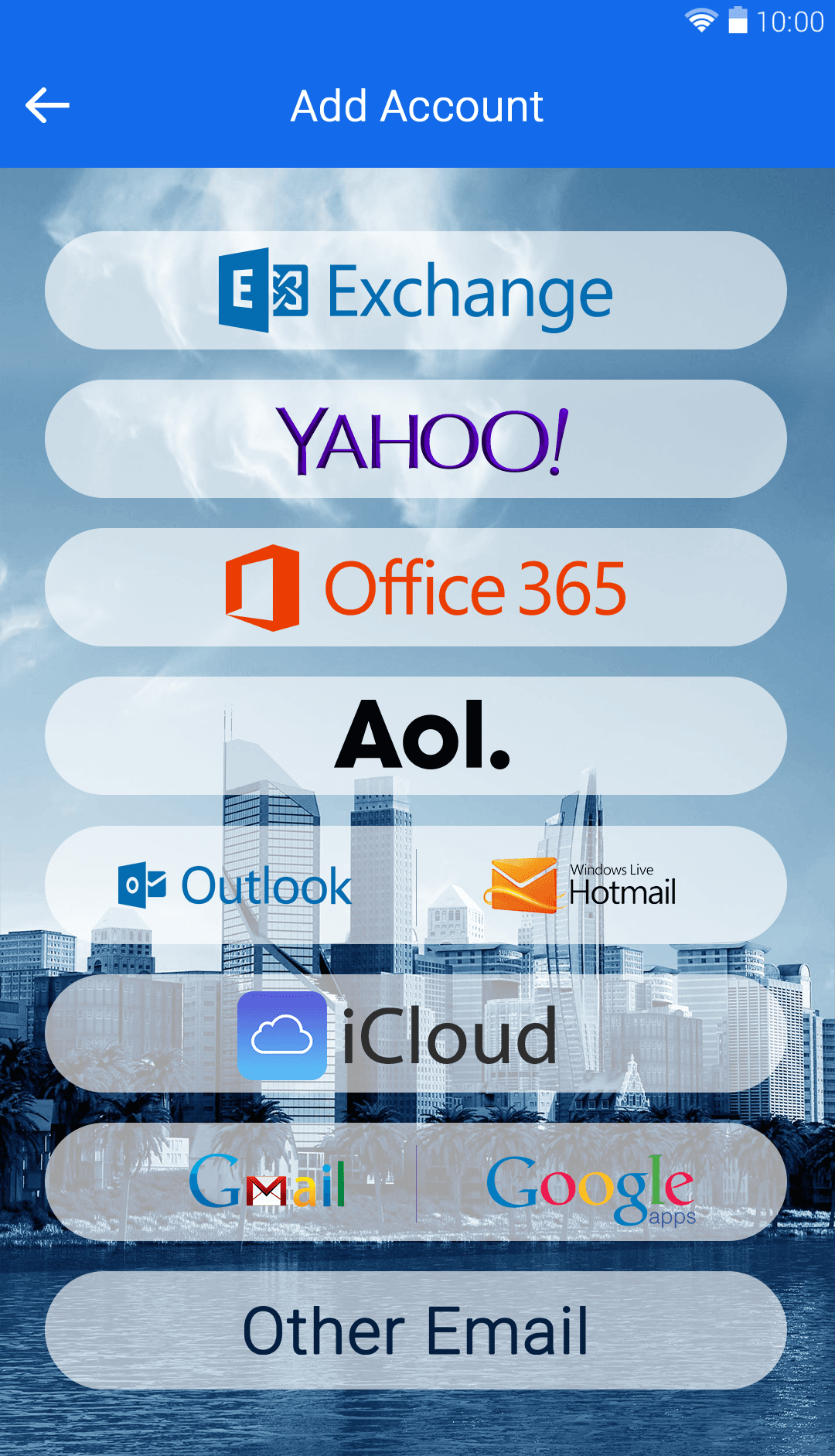 Add email account