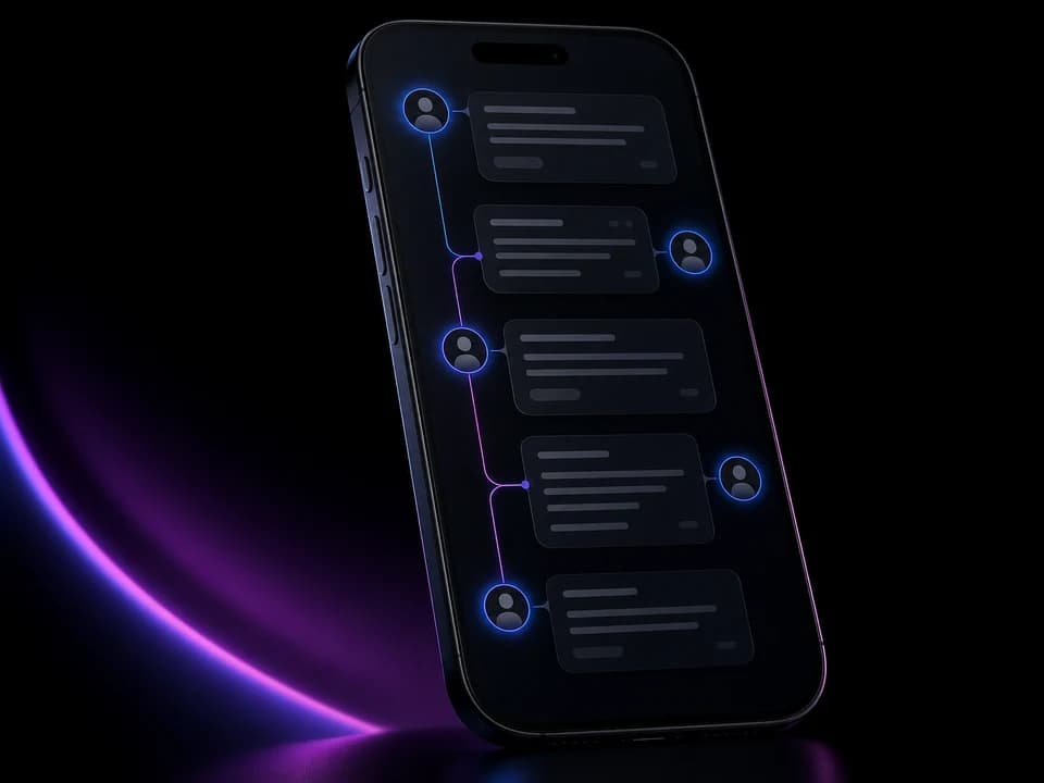 Dynamic conversation layout